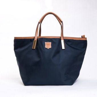 360DSC ROSE NOIRE Women Classic Style Waterproof Nylon Handbag Shoulder Bag (Blue)- INTL