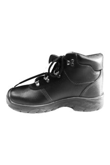 Dr. Osha Sepatu Safety Master Ankle Boot Polyurethane - Hitam