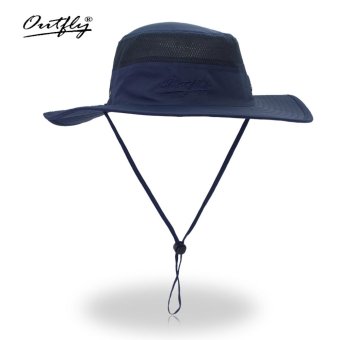 Bucket Hats Wide Brim For Men Women Fishing Camping Hunting Camouflage Hats Cap Outdoor Sun Hat Cap - intl