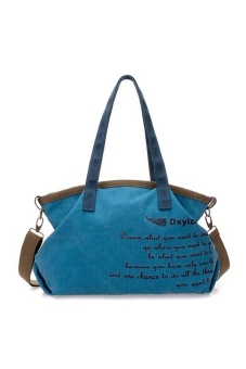 IlifeWomen Bag Spain Bags Handbags Women Famous Brands HandbagsMomen Crossbody Bag Sac A Main Femme De Marque Blue - intl