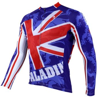 Men's Cycling Jersey Long Sleeve Bike Clothing Bicycle Wear Sport Jacket Shirt
