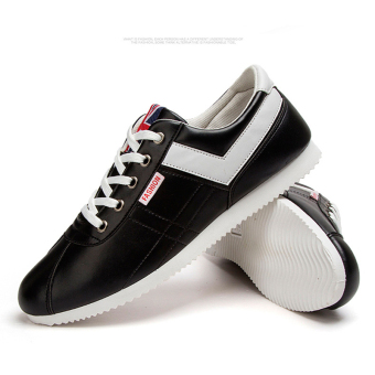 New 2017 Men Shoes Driving Casual Canvas Men Flats Sport Breathable Zapata Hombre Sapato Masculino Shoes(black) - intl