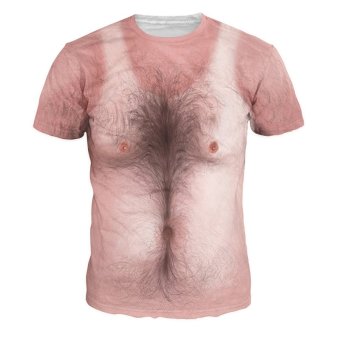 Jiayiqi Men Women Sexy Human Body Skin 3D Printing T-shirts