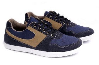 Garucci GNA 1190 Sepatu Sneaker Pria (Biru Kombinasi)