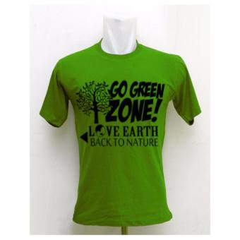 Mellius T-Shirt Kaos GO Green