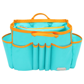 D'renbellony Handbag Organizer light Large (Turquoise Green) / Tas Organizer / Bag Organizer / Bag in Bag / Organizer bag / Dalaman tas