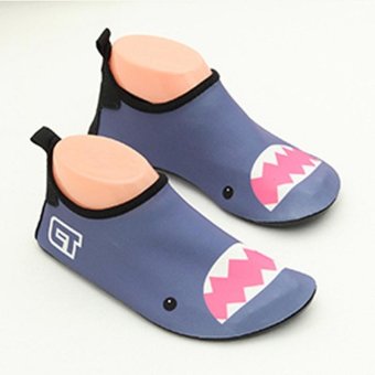Jiayiqi Sports Beach Swimming Water Shoes Skin Shoes Aqua Socks For Children - intl