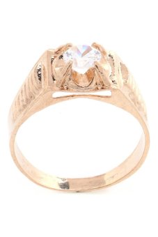 1901 Jewelry Big Eye Ring - Cincin Wanita - Putih