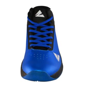 2Beat Warriors Sepatu Basketball - Black Blue