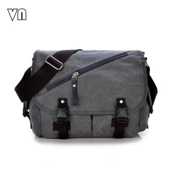 TP Vn Brands Vintage Men's Messenger Bags Canvas Shoulder Bag Fashionmen Business Briefcase Crossbody Bag Postman Travel Bags 2016 - intl