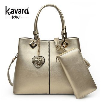 Kavard brand ladies hand bag Purse And Handbag 2017 Composite bag luxury designer handbags women famous brand Sac Bolsos mujer - intl(...)