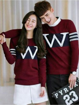 Jakarta Couple Sweater Pasangan / Sweater Couple Wonder