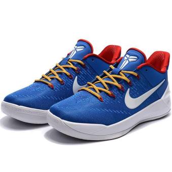 Summer Sports Sneakers For Zoom Kobe 12th AD Basketball Shoes Men (Blue/White) - intl