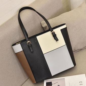 Mellius Premium Tas Korea Hand Bag Best Quality Leather Warna Abu-abu