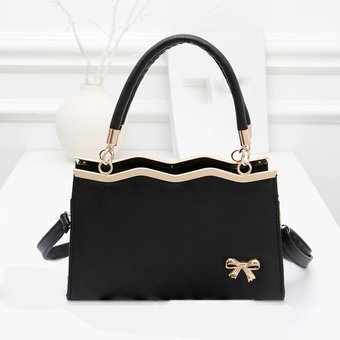 Small Bow Women Bag luxury brand tote famous designer brand purses and handbag 2017 ladies hand bags Bolsas De Couro sac a main - intl(...)