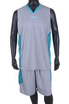 Proteam Jersey 3Line BBall Grey-Tosca
