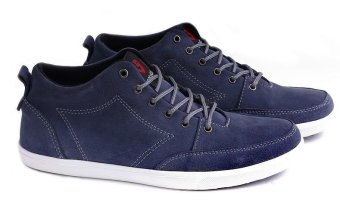 Garucci GCE 1195 Sepatu Sneaker Pria (Biru Gelap)