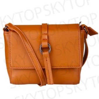 Skytop Tas Selempang Handbag Shoulder Bag Leather - Coklat
