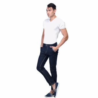 Inficlo Celana Jeans Pria/jeans best seller/celana pria/fashion pria SSPx878 Hitam