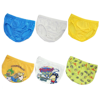 Pierre Uno Kids - Value Pack - Celana Dalam Anak Laki-laki - Cotton & Pirate - 6 Pcs