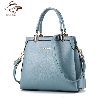 New 2016 Women Bag Luxury Leather Handbags Fashion Ladies Famous Brands Designer Handbag High Quality Brand Female Shoulder Bags - intl