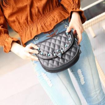 Tas Fashion Import - Shoulder Bag - High Quality - PU Leather - 1818 - Black