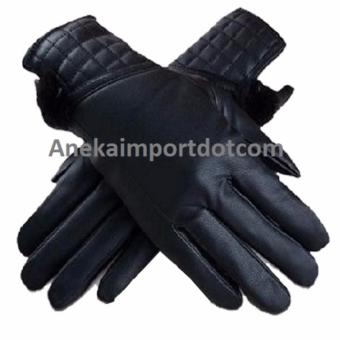 Anekaimportdotcom Sarung Tangan Musim Dingin / Gloves Winter Kode 607 - Black