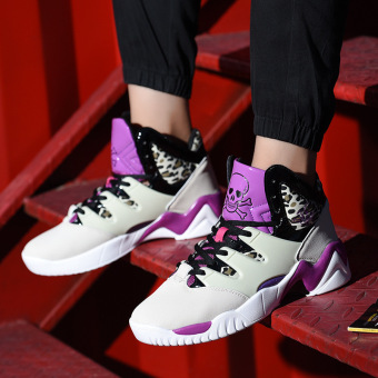 2Cool Mens Sneakers Confortable Design Mens Board Shoes-Purple - intl