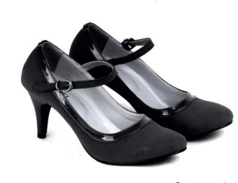 Garucci Sepatu Formal/Pantofel Wanita - Sintetis Gbu 4106 Hitam