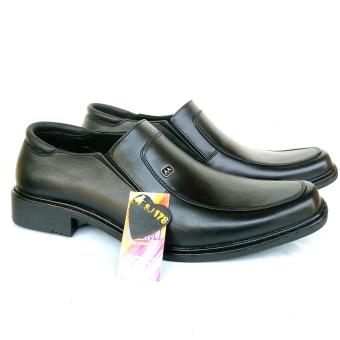 Man Dien Sepatu KUlit Pantofel Pria Export Quality SJ178-HT (Hitam)