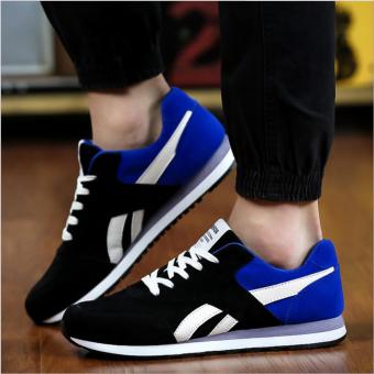 QQ Men 's Korean version of sports shoes Blue - intl
