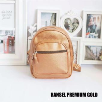 Bag Girl - Ransel Wanita - Ransel Premium -Gold-