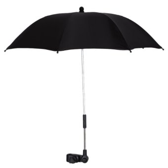 Baby Stroller Pram Pushchair Adjustable Folding Umbrella with Holder - intl