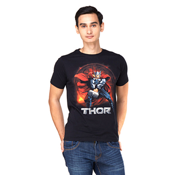 Marvel Thor Shortsleeve T-Shirt Black