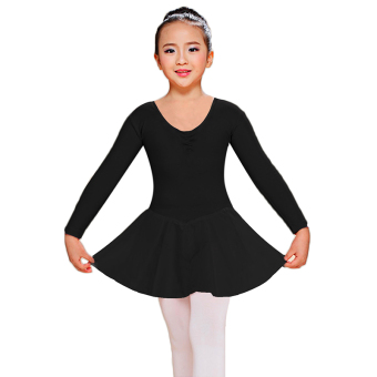 Cyber Arshiner Hot Child Kids Girl Cute Sweet Dancing Ballet Dress (Black)