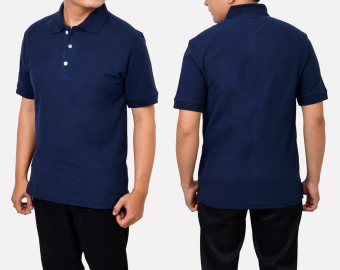 Trend Baju - Kaos Polo Uk M - Navy Blue