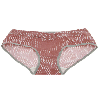 EOZY 3 Pcs Pregnant Women Briefs Low Waist Seamless Maternity Underpants Cotton Belly Pants (Grey) - intl