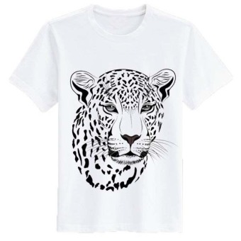 SZ Graphics White Tiger T Shirt Wanita Kaos Wanita T Shirt Fashion T Shirt Kaos Wanita Kaos Wanita - Putih