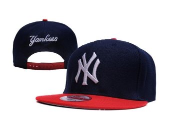 Sports Men's Women's Fashion Snapback MLB Caps Baseball New York Yankees Hats New Style 2017 Embroidery Bboy Hat Summer Black - intl