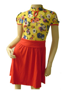 Miss Scarlet Dress Wanita BGS-837 - Kuning
