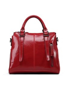 European and American Style Fashion Top-Handle Bag-1001- Red