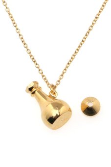 1901 Jewelry Perfume Necklace - Kalung Wanita - Gold