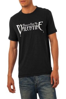 Custom Tshirt Bullet For My Valentine-Hitam