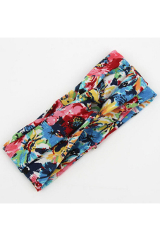 Buytra Women Headband Floral Wide Stretch No.7