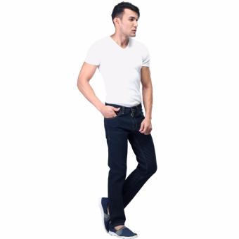 Inficlo Celana Jeans Pria/jeans best seller/celana pria/fashion pria SLXx517 Hitam