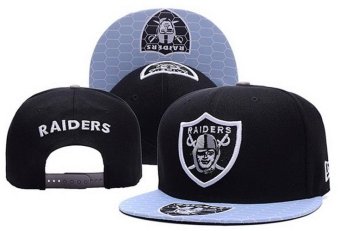 Oakland Raiders Sports Caps NFL Fashion Women's Football Men's Snapback Hats Fashionable Bboy Summer Sunscreen Unisex New Style Black - intl
