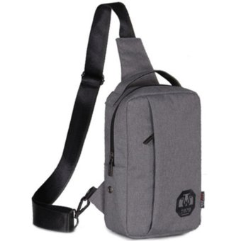 The New Chest Bag Men Messenger Bag Leisure Sports Bag Backpack Female Pockets Shoulder Bag Male Bag - intl