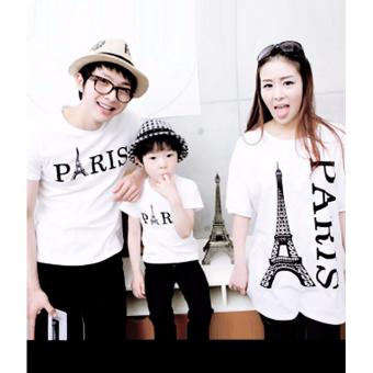 Jakarta Couple - Kaos Couple family Kalong Paris