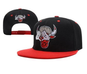 Fashion Men's Basketball Sports Hats NBA Women's Snapback Caps Chicago Bulls Cap Sports New Style Outdoor Exquisite Unisex Black - intl