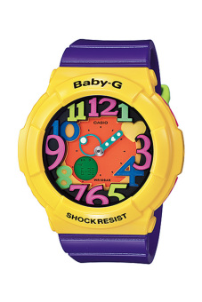 Casio Baby-G Women's YELLOW Resin Strap Watch BGA-131-9B
